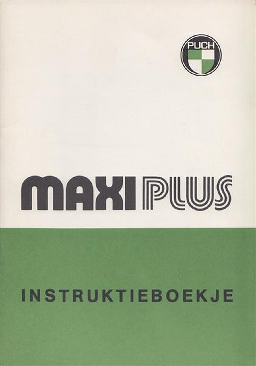 Puch Maxi Plus Instruktieboekje