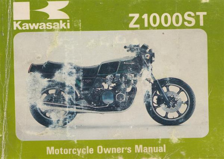 Kawasaki Z1000ST Owner's Manual