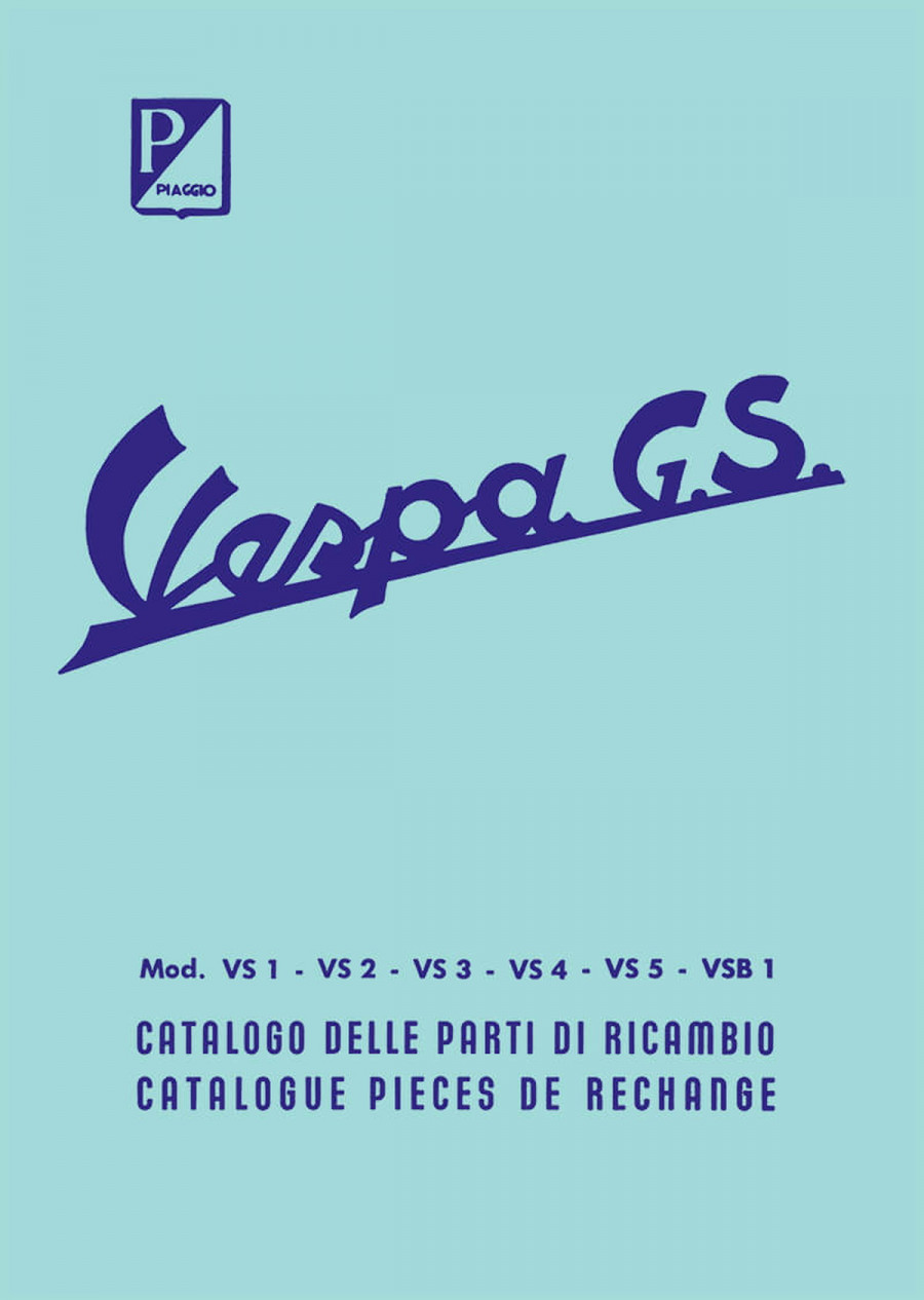 Vespa GS Ersatzteilkatalog