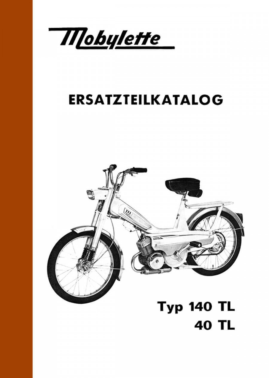 Motobecane Mobylette 40TL, 140TL Ersatzteilkatalog