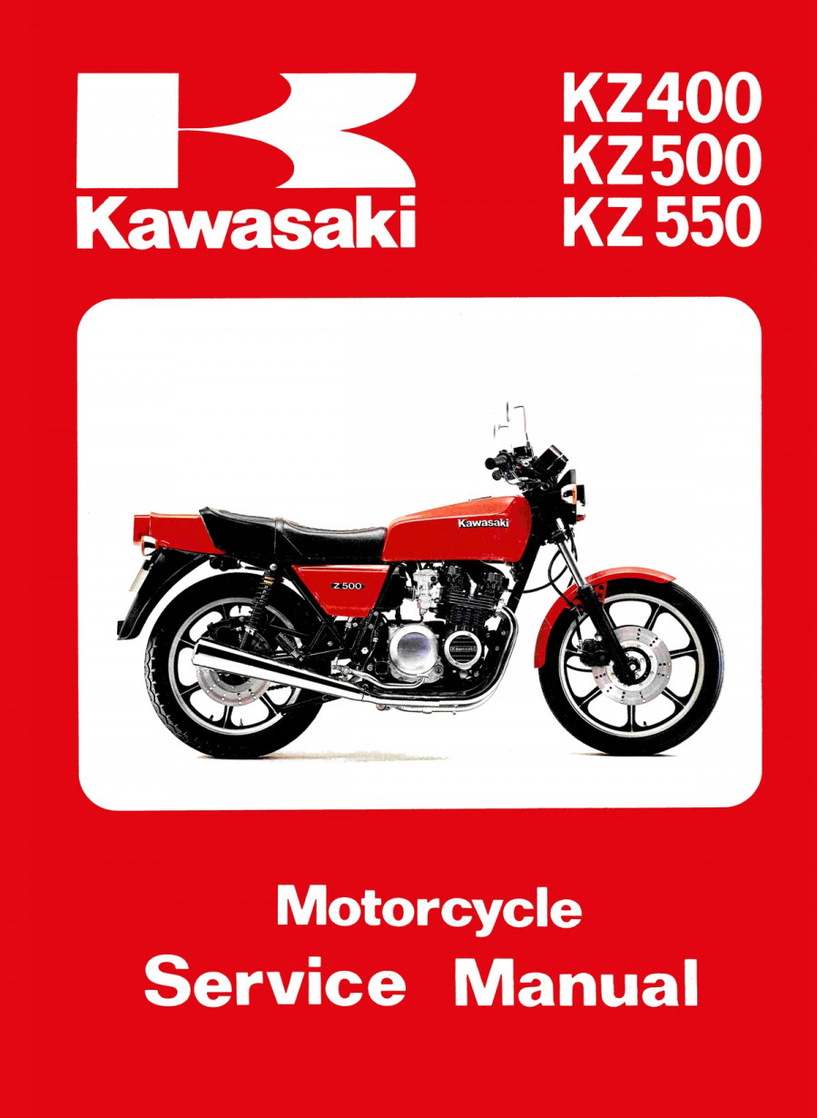 Kawasaki KZ400 KZ500 KZ550 Service Manual