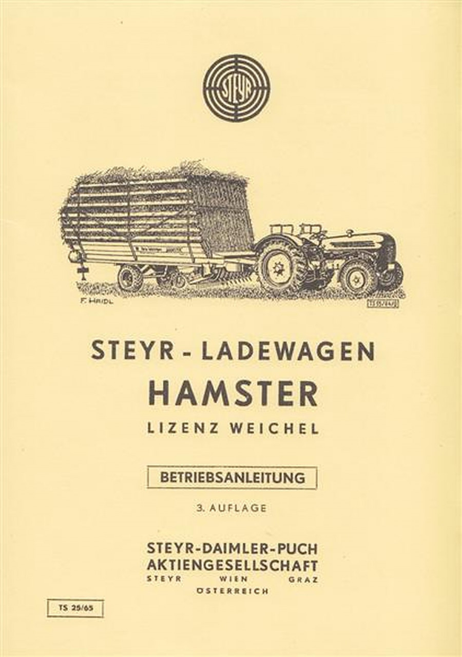 Steyr Hamster System Weichel Betriebsanleitung