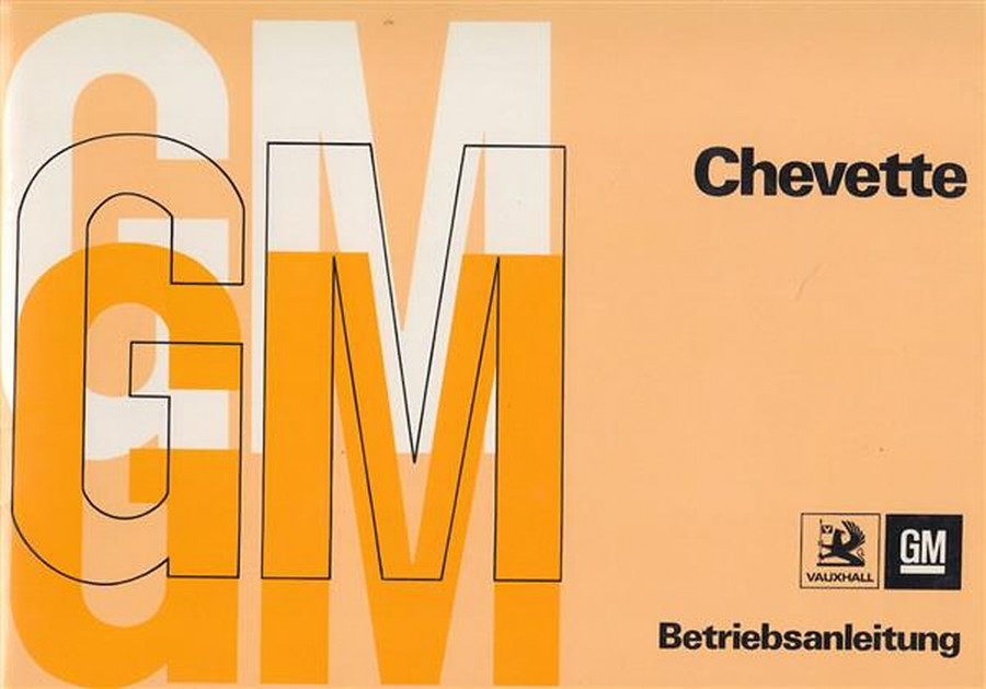 General Motors Chevette Betriebsanleitung