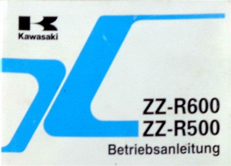 Kawasaki ZZ-R500 und ZZ-R600 Betriebsanleitung