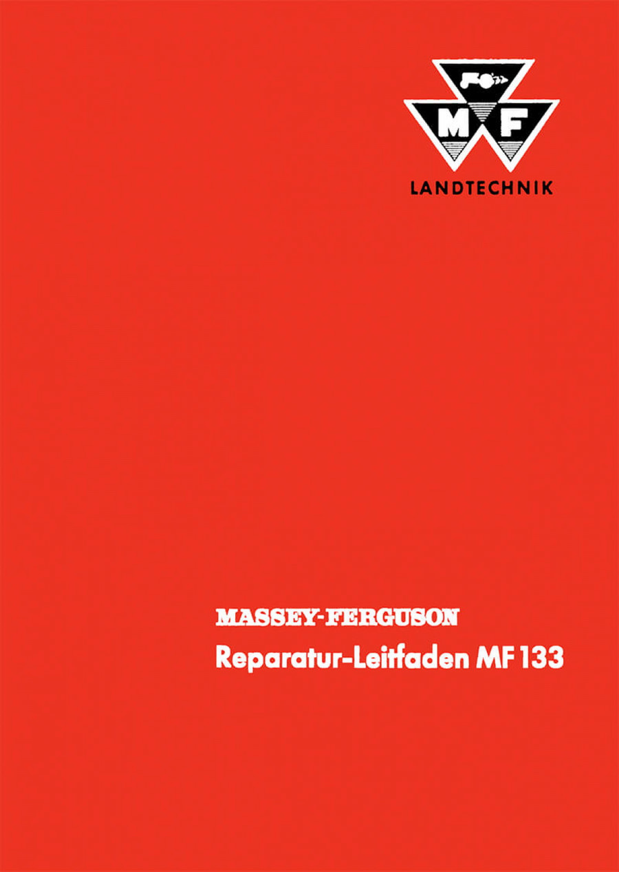 Massey-Ferguson MF133 Reparaturanleitung