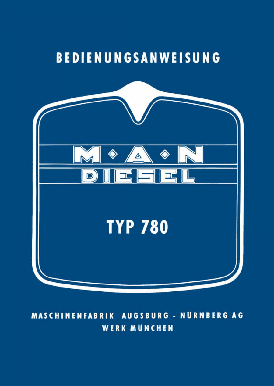 MAN 780 Diesel-LKW Bedienungsanweisung