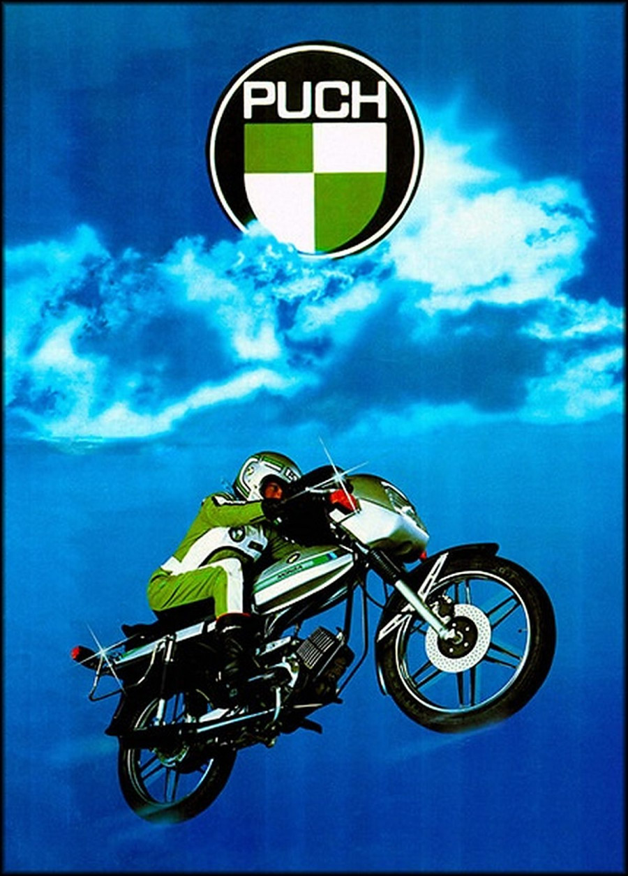 Puch Monza Poster