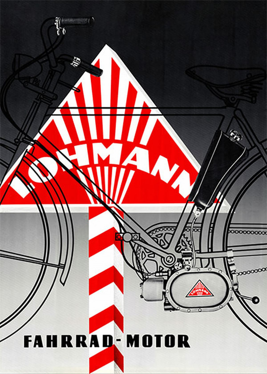 Lohmann Fahrrad - Motor Poster
