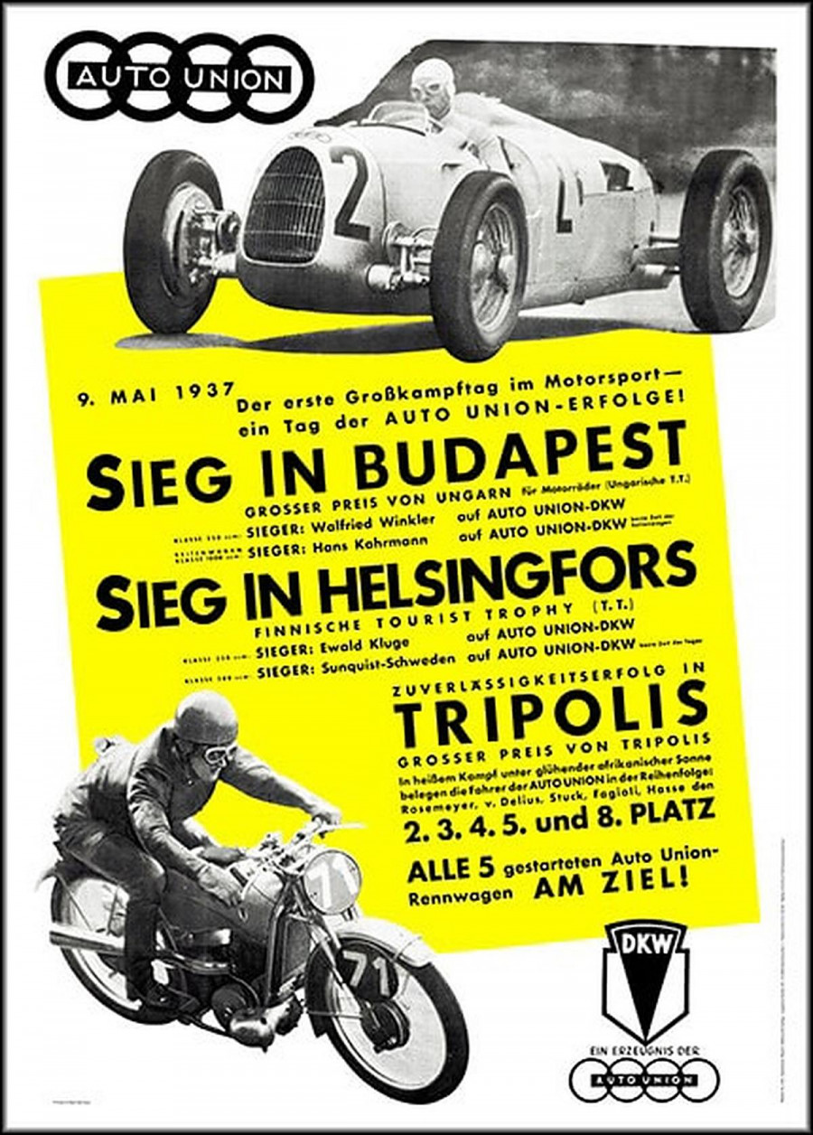 Auto Union Poster