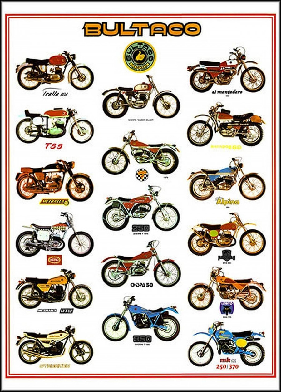 Bultaco Poster