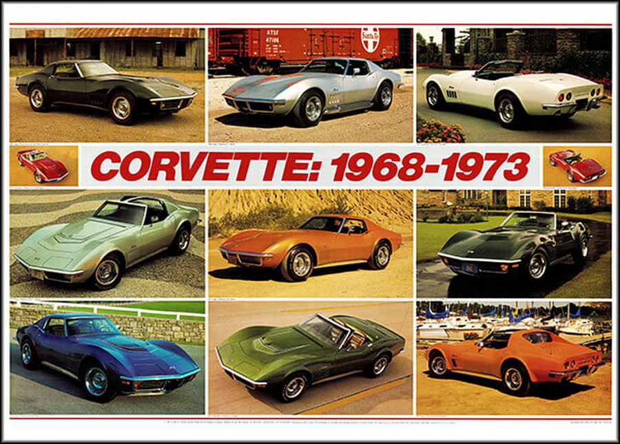Chevrolet Corvette Poster