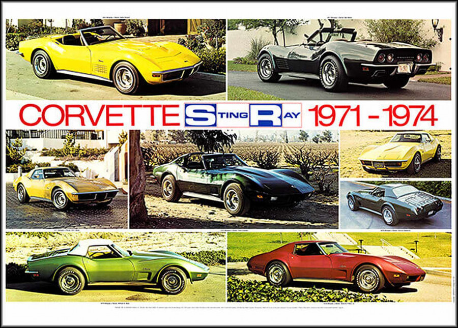Chevrolet Corvette Poster