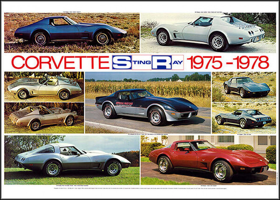 Chevrolet Corvette Poster