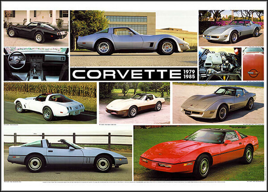 Chevrolet Corvette Poster