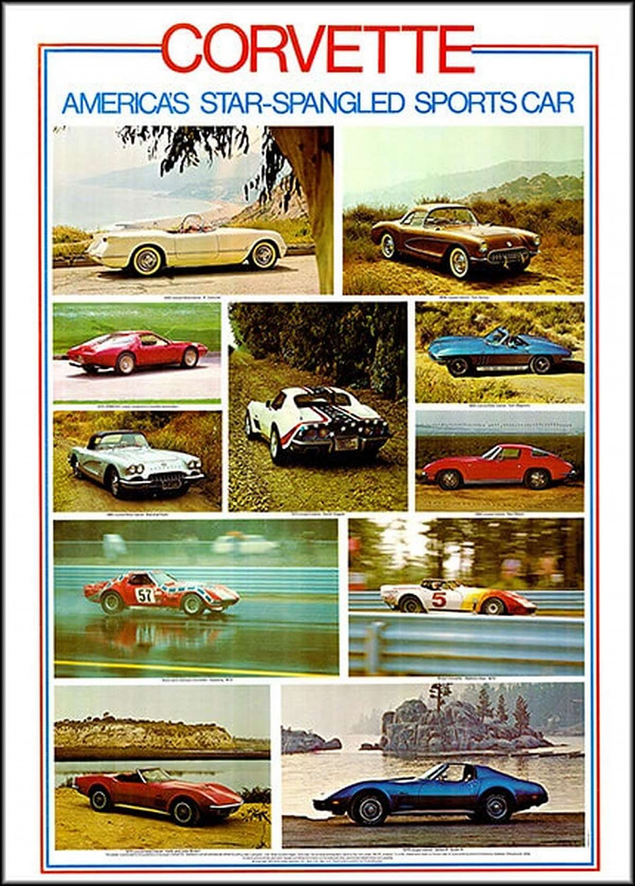 Chevrolet Corvette Poster