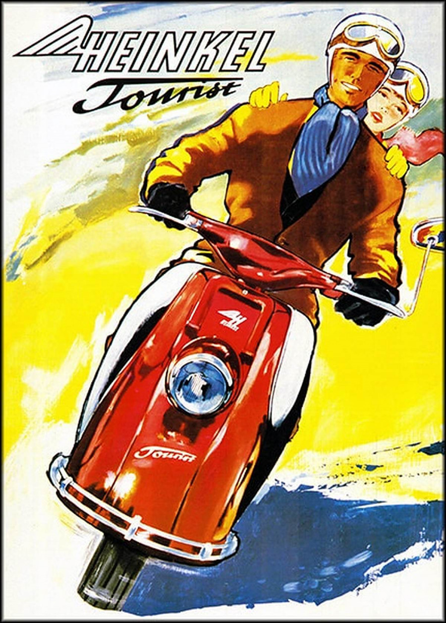Heinkel Tourist Poster