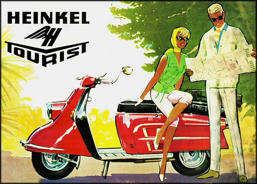 Heinkel Tourist Poster