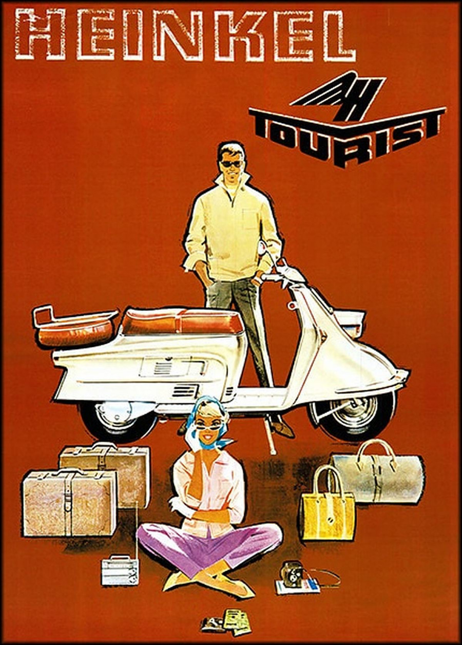 Heinkel Tourist Poster