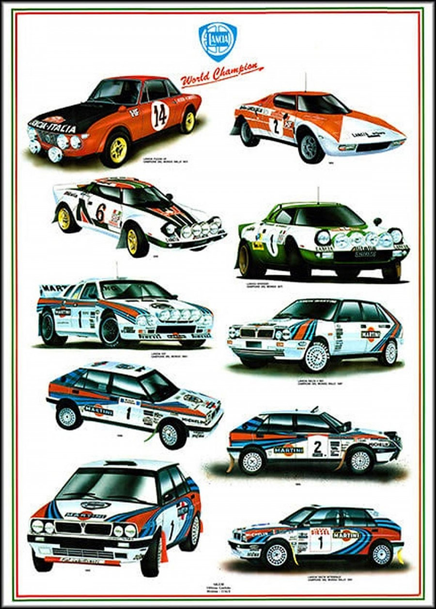 Lancia Poster