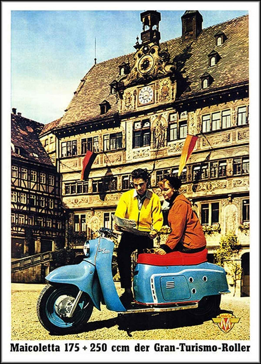 Maico Maicoletta 175 + 250 Poster