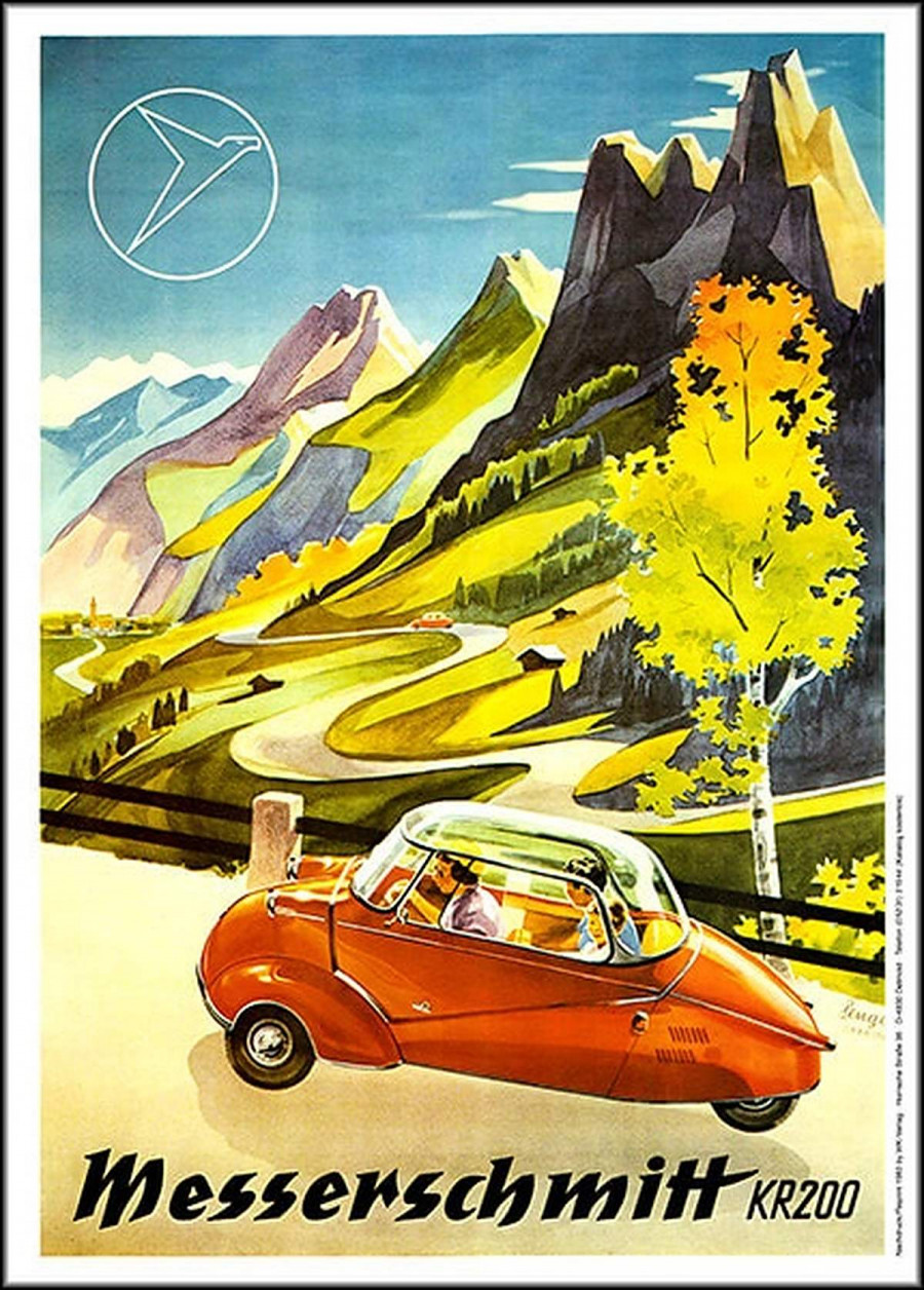 Messerschmitt KR200 Poster