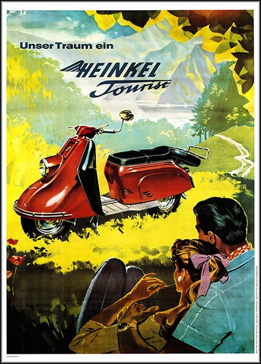 Heinkel Tourist Poster