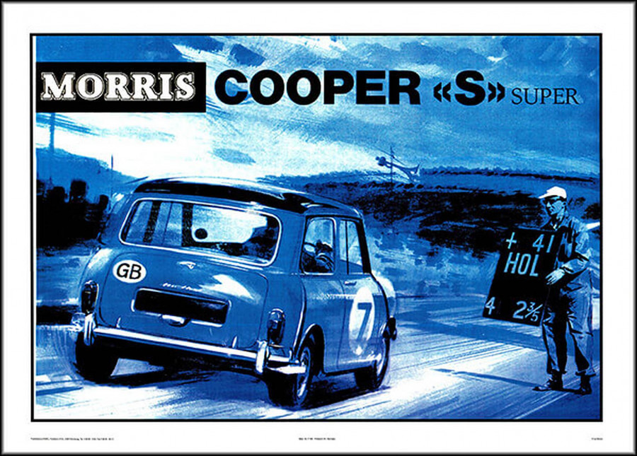 Morris Mini Cooper S Poster