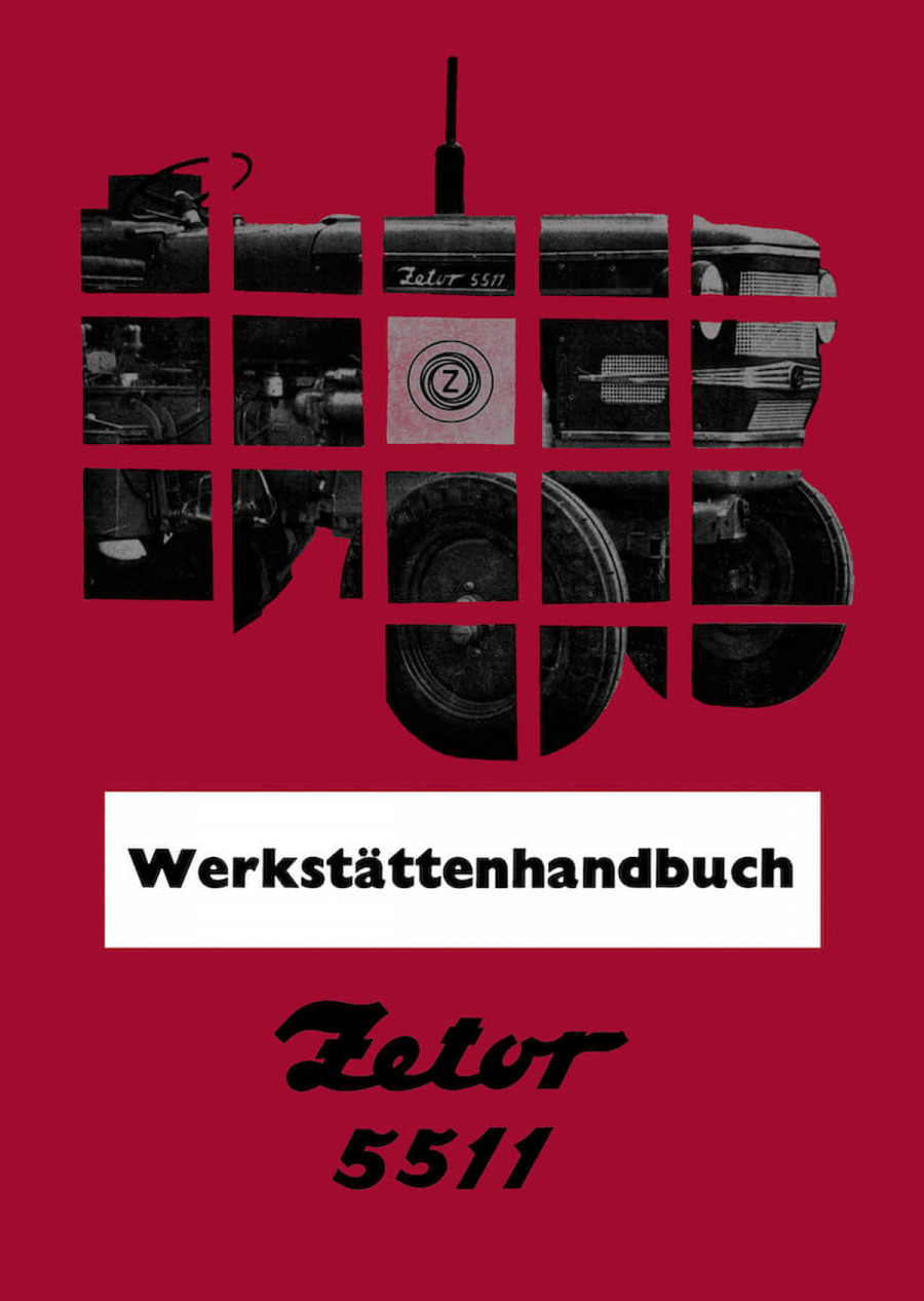 Zetor 5511 Werkstättenhandbuch