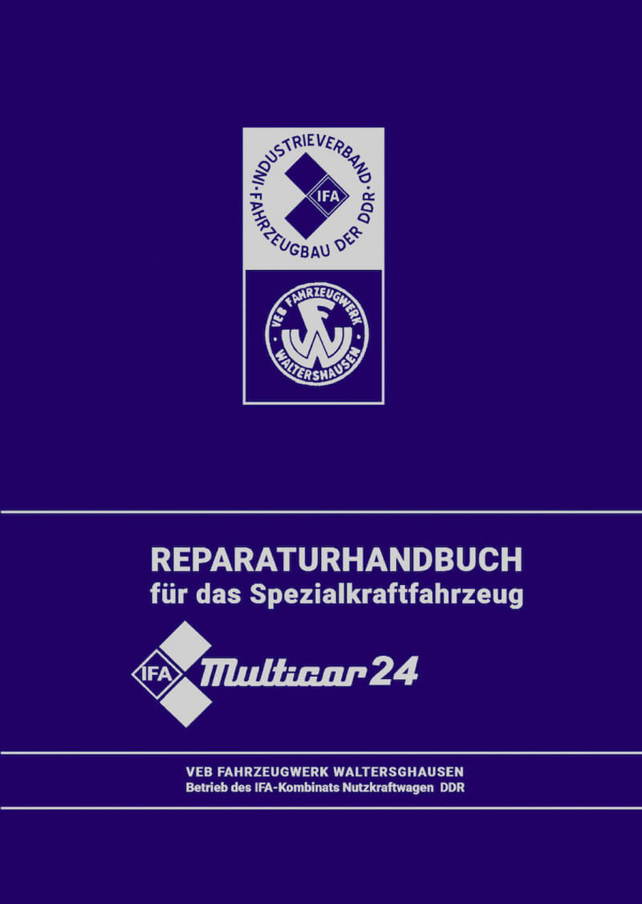 Multicar 24 Reparaturhandbuch