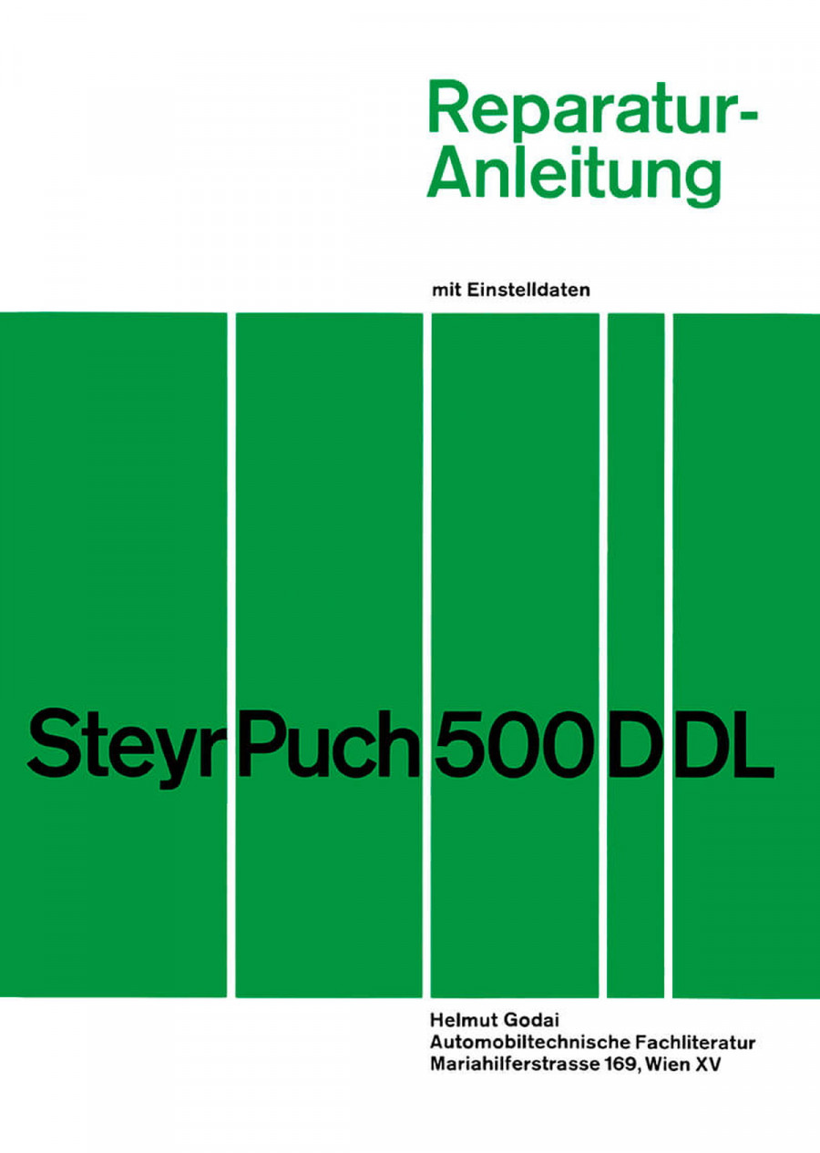 Puch 500D und 500DL Reparaturanleitung