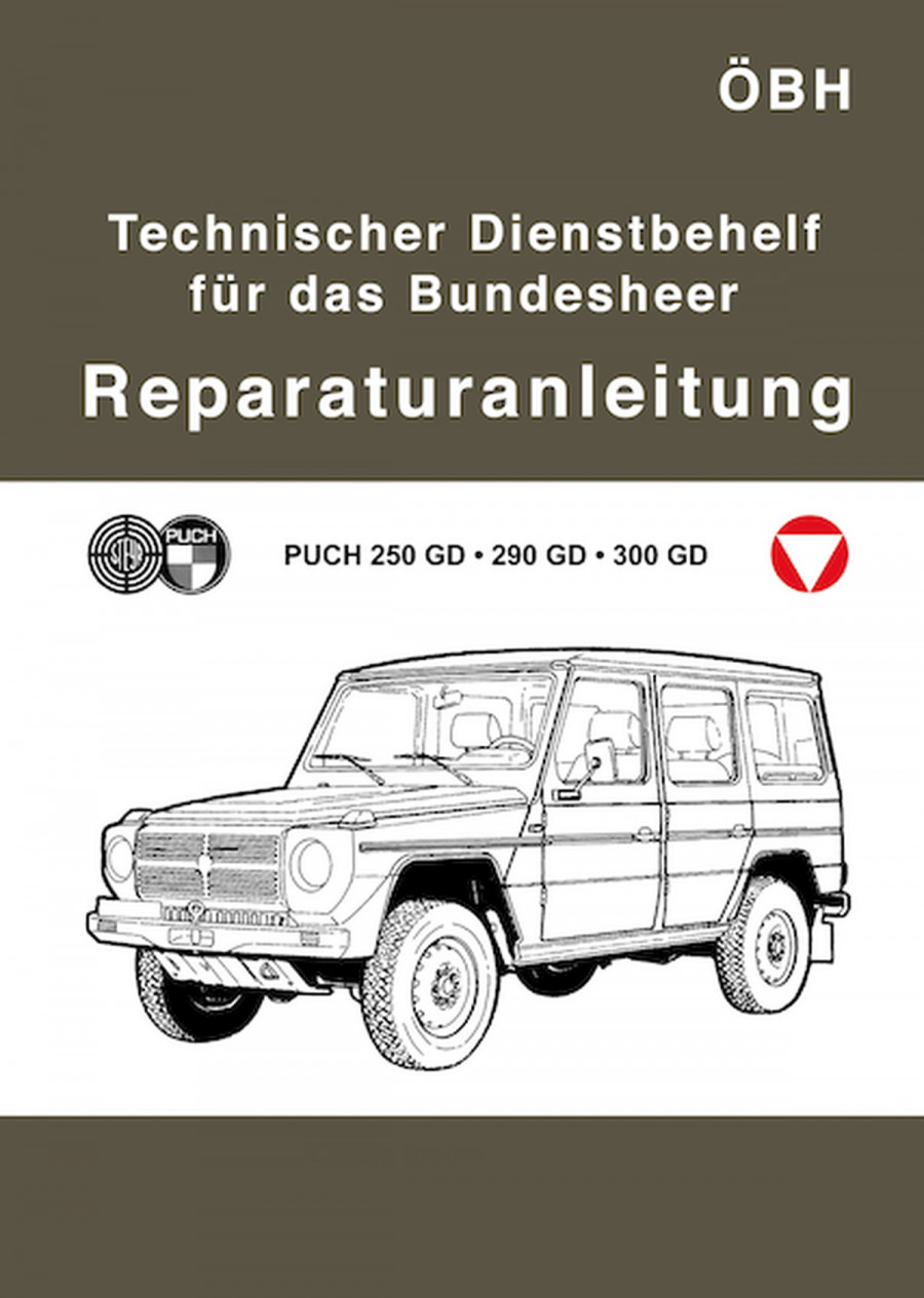 Puch G 250GD 290GD 300GD Reparaturanleitung