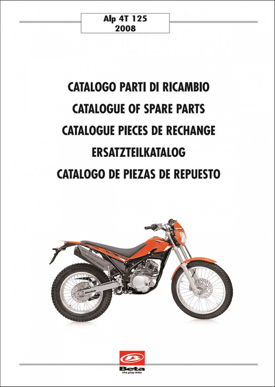 Beta Alp 4T 125 Ersatzteilkatalog