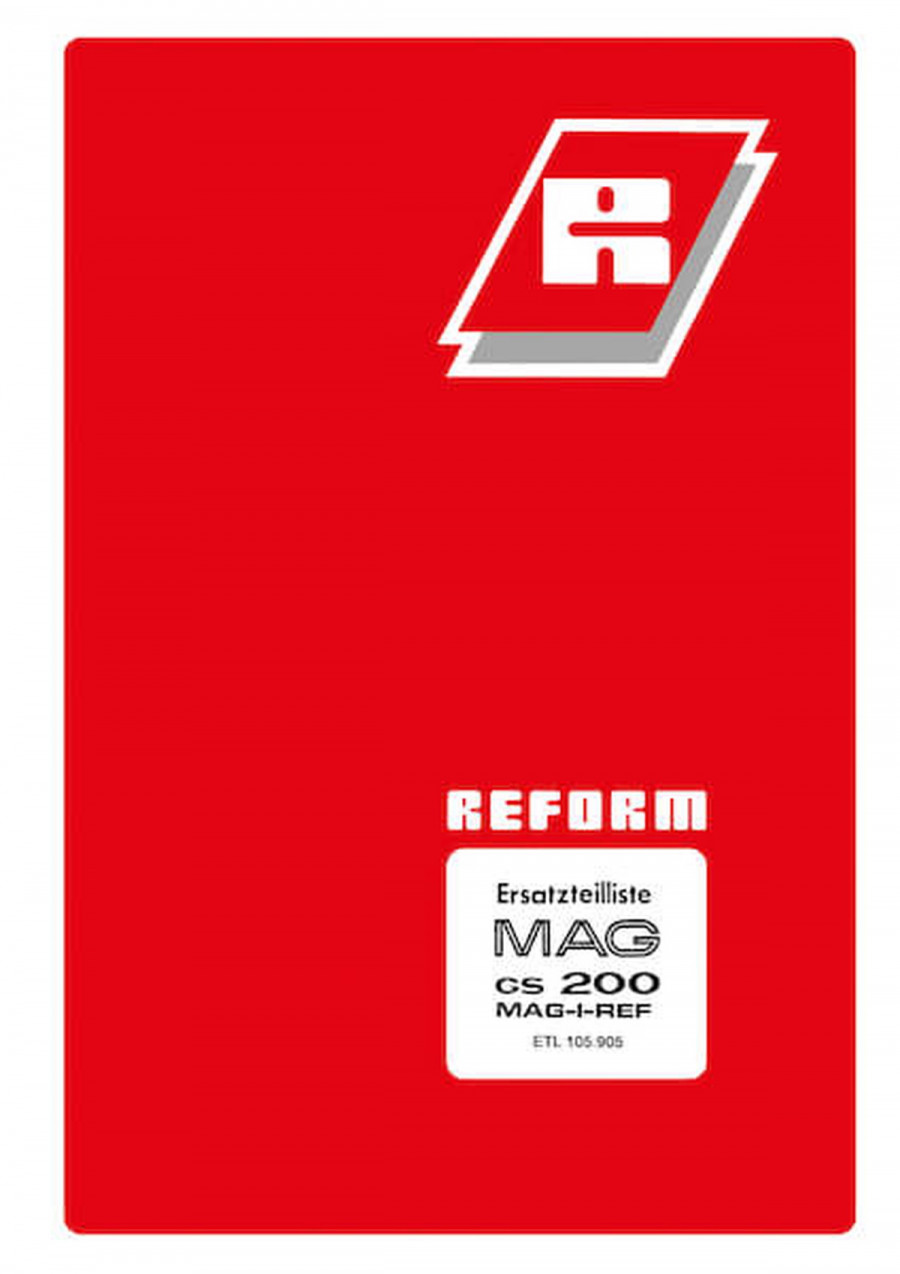 Reform Motor MAG GS 200 Ersatzteilliste