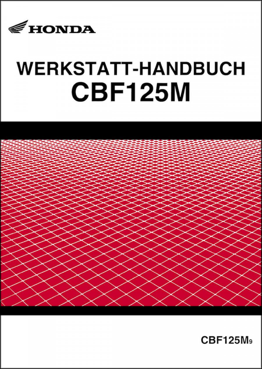 Honda CBF125M Reparaturanleitung