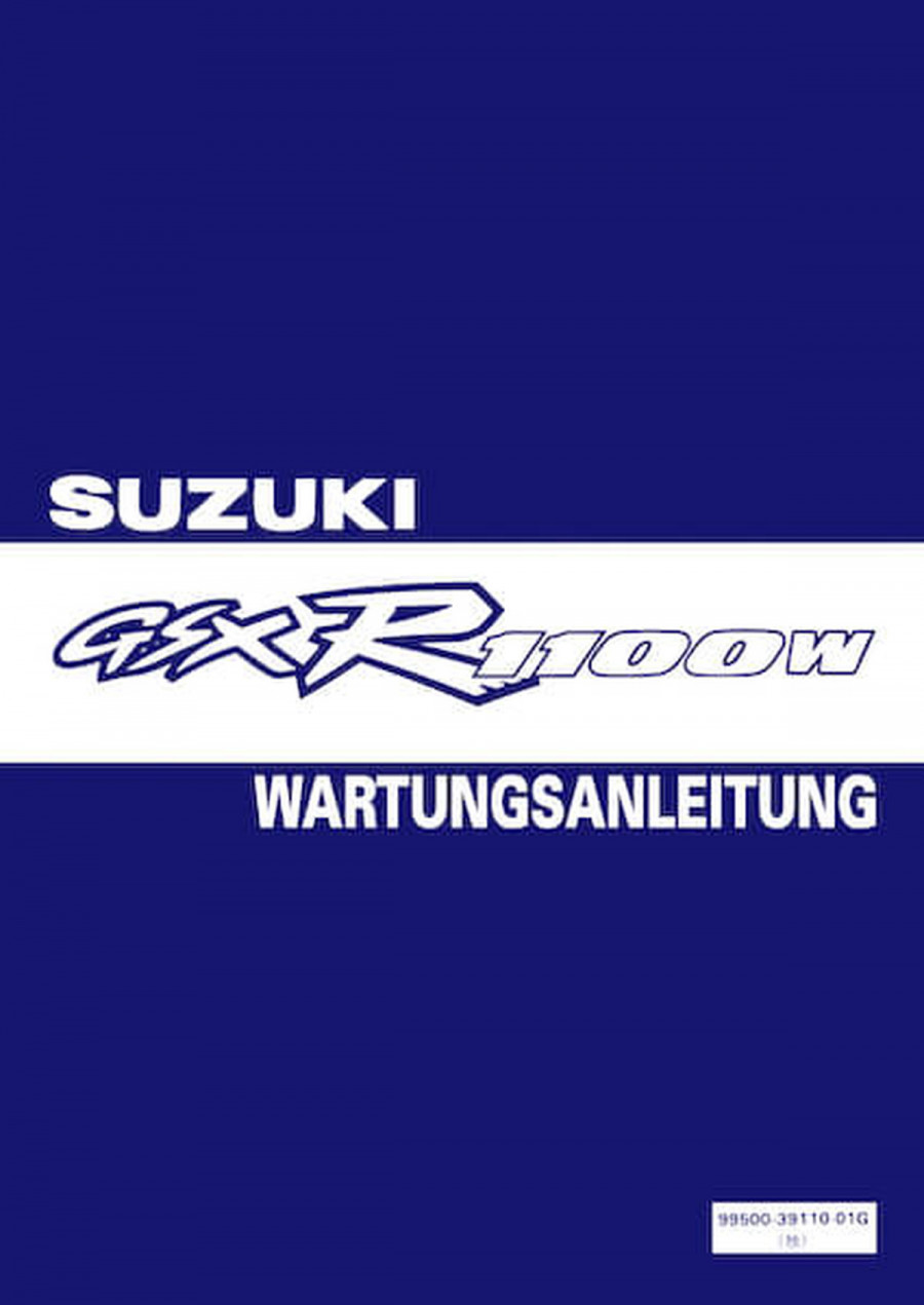 Suzuki GSX-R1100W Reparaturanleitung