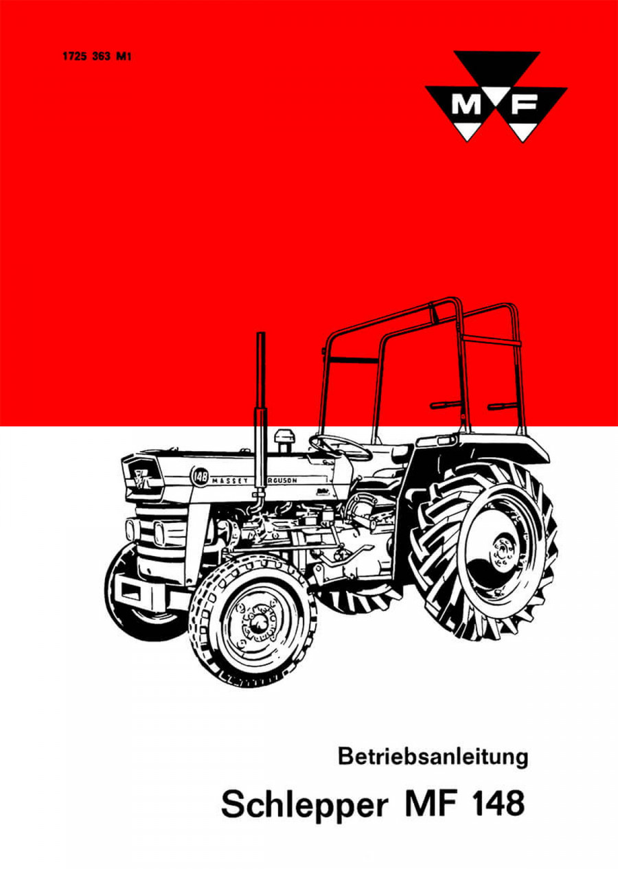 Massey-Ferguson MF148 Betriebsanleitung