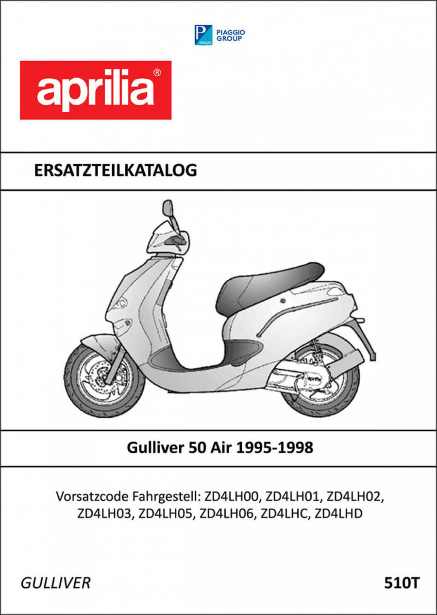 Aprilia Gulliver 50 AIR Ersatzteilkatalog