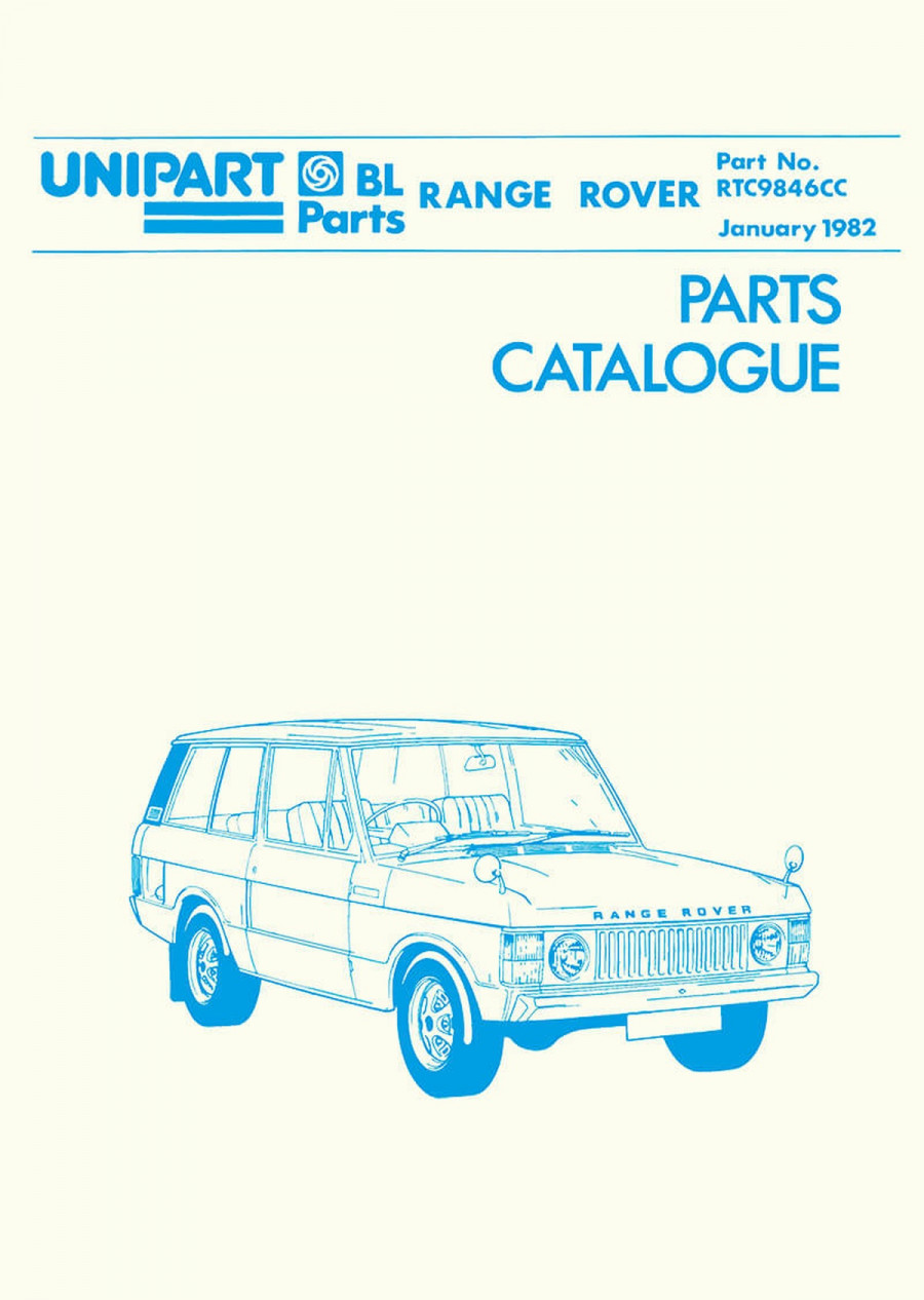 Range Rover Parts Catalogue & Ersatzteilkatalog