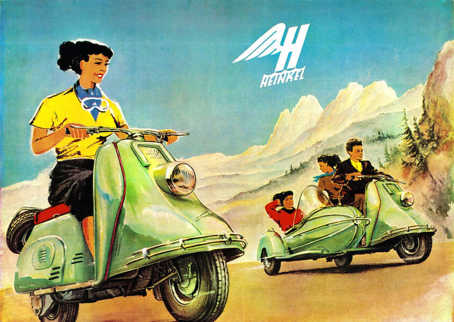 Heinkel Tourist Poster