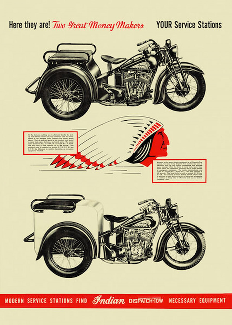 Indian Motorcycle Poster