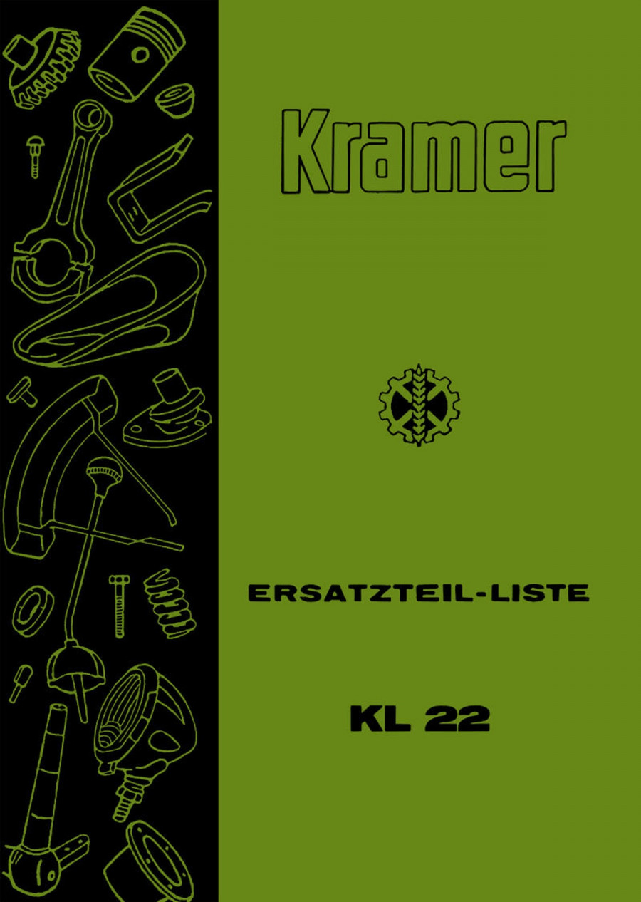 Kramer KL22 Ersatzteilliste
