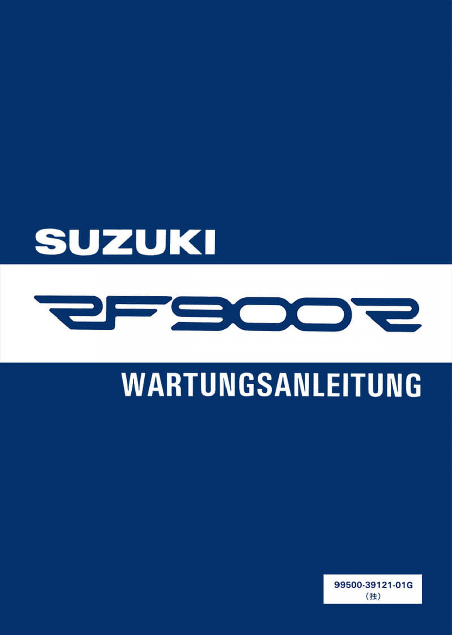 Suzuki RF900R Reparaturanleitung