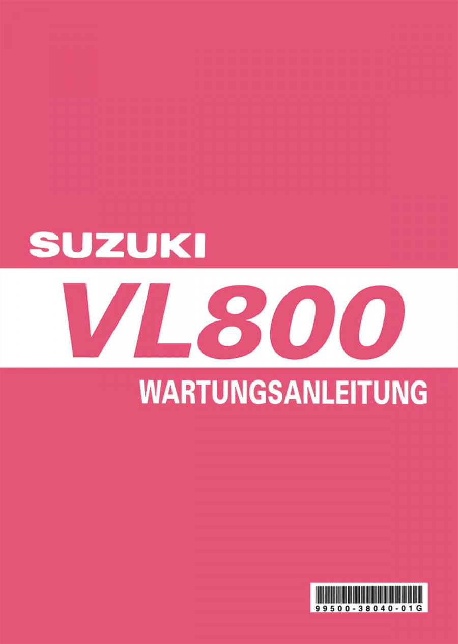 Suzuki VL800 Reparaturanleitung
