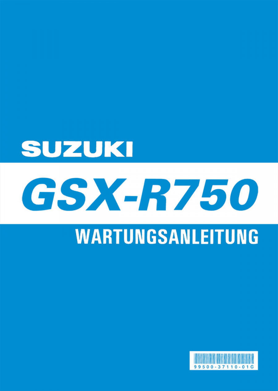 Suzuki GSX-R750 Reparaturanleitung