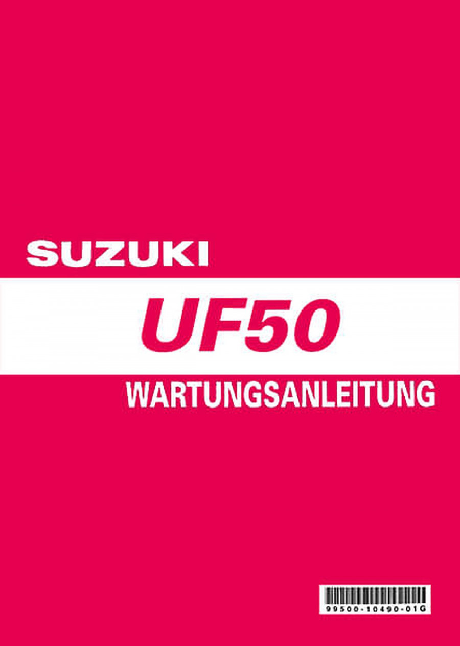 Suzuki UF50 Reparaturanleitung