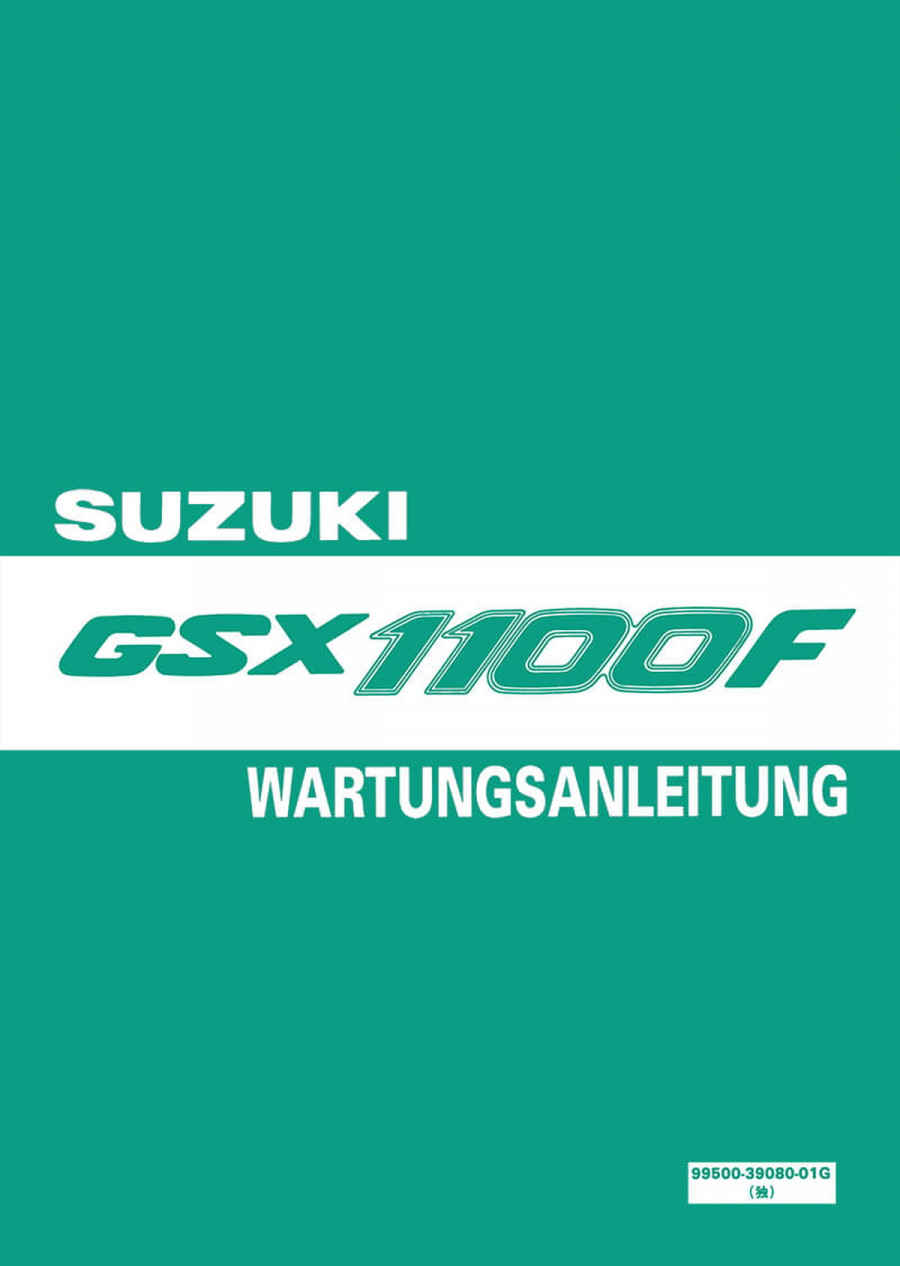 Suzuki GSX1100F Reparaturanleitung