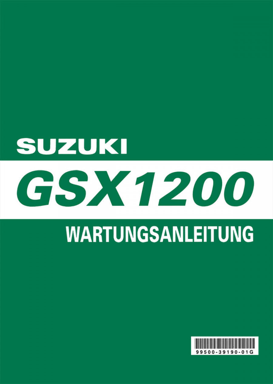 Suzuki GSX1200 Reparaturanleitung