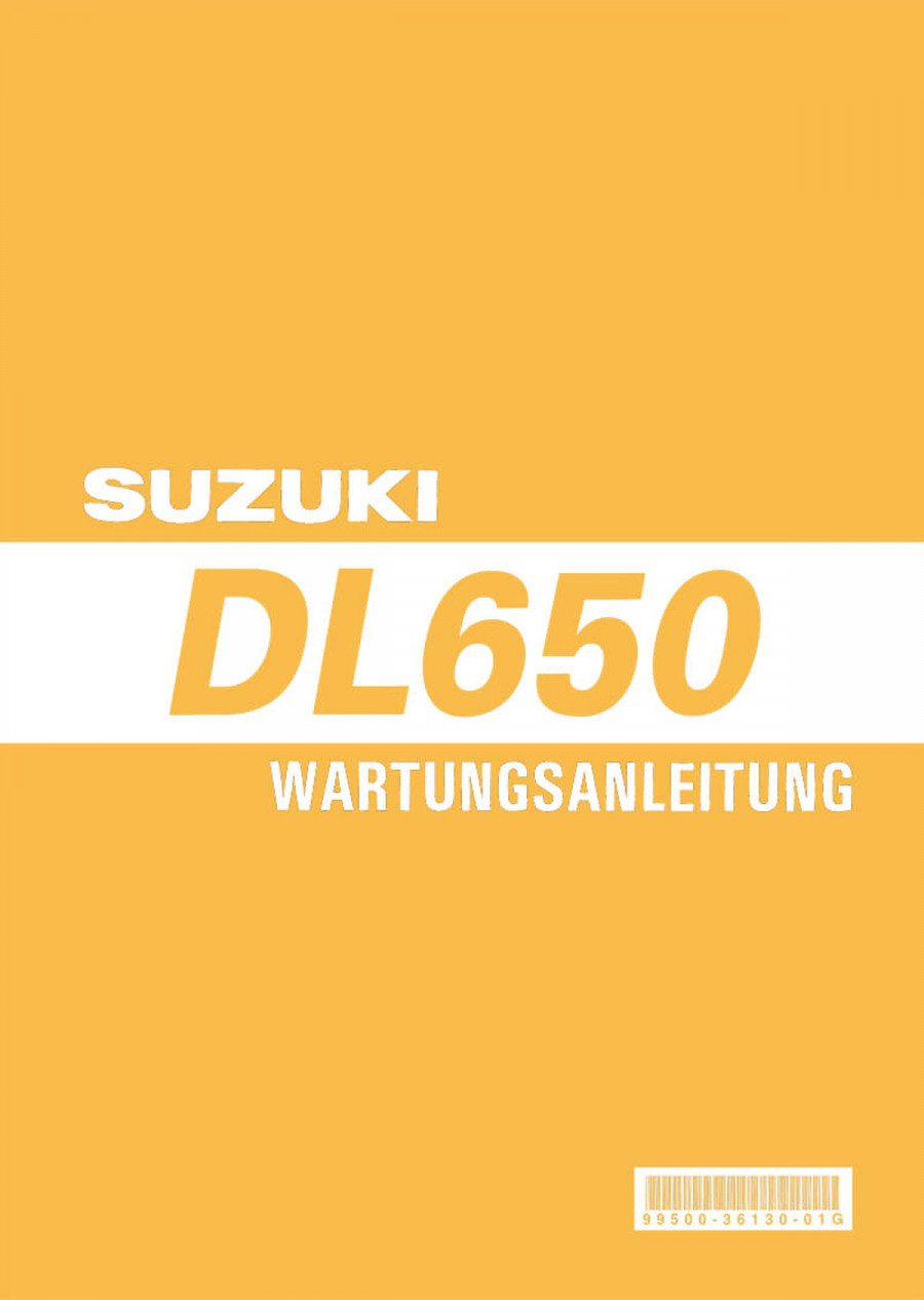 Suzuki DL650 Reparaturanleitung