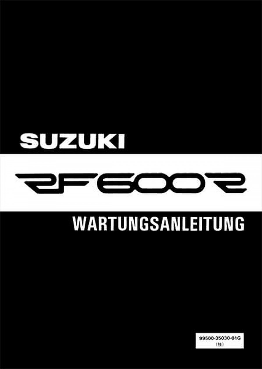 Suzuki RF600R Reparaturanleitung