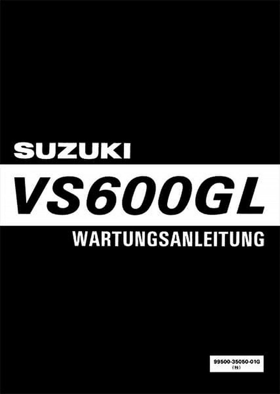 Suzuki VS600GL Reparaturanleitung